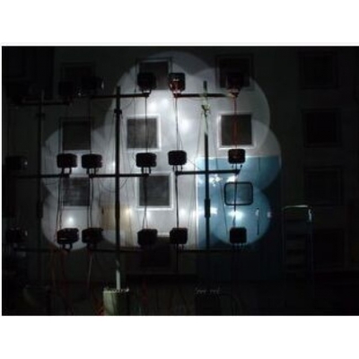 大面積太陽模擬光源 衛(wèi)星太陽電池帆板光照試驗用氙燈燈陣設計